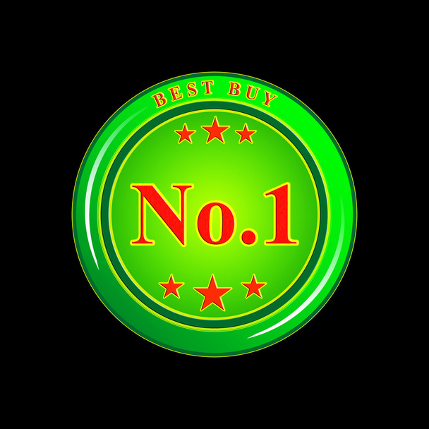 Símbolo No1 verde
 - Foto, imagen