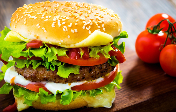 hamburger - Foto, afbeelding