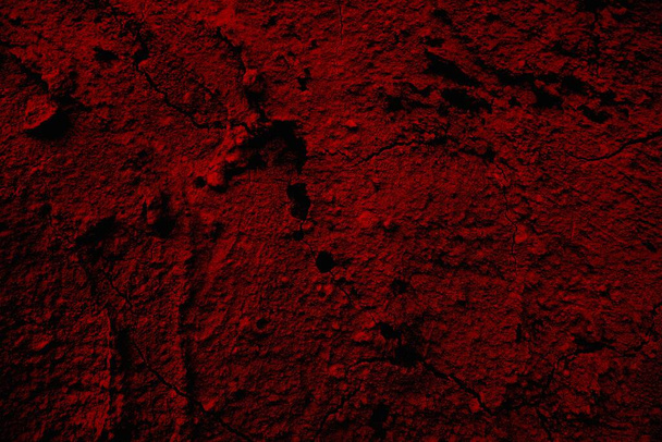 Abstract grunge background. Monochrome texture. Black and red textured background - Foto, Imagem
