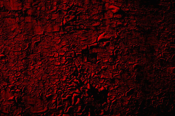 Fundo de grunge abstrato. Textura monocromática. Preto e vermelho texturizado fundo - Foto, Imagem