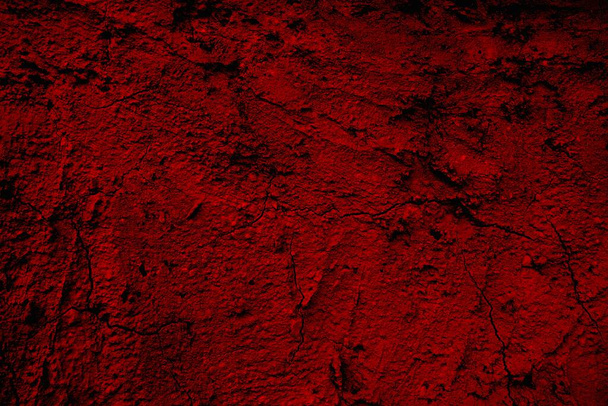 Abstract grunge background. Monochrome texture. Black and red textured background - Foto, Imagem