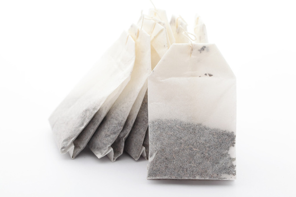 Tea bag isolated on white - Photo, Image
