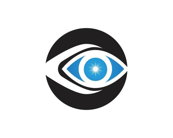 Eye care vector logo design - Vector, Image
