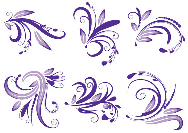 floral vector pattern-illustration - Διάνυσμα, εικόνα
