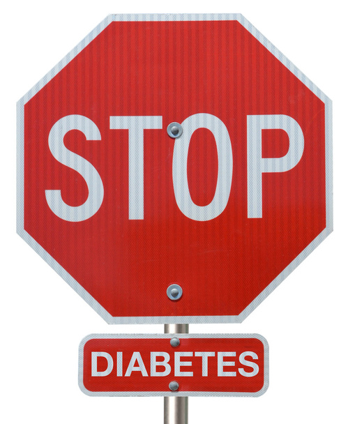 Stop Diabetes" - Foto, Imagem