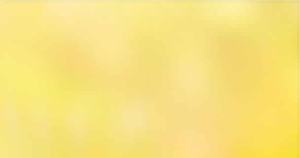 4K bucle de vídeo de color amarillo claro con materiales difuminados. - Imágenes, Vídeo
