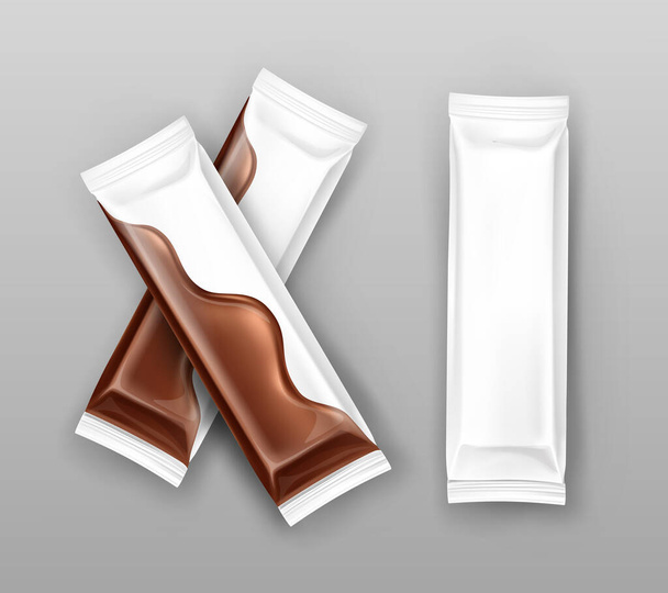 Foil packaging for chocolate - Vector, Image