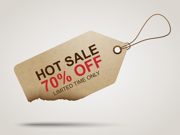 Hot Deal Verkaufs-Tag - Vektor, Bild