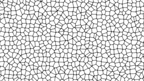 Abstrakte Simple Mosaic Patterns Shapes Seamless Looping / 4k Animation eines abstrakten Hintergrunds mit Mosaikmustern Shapes Seamless Looping - Filmmaterial, Video