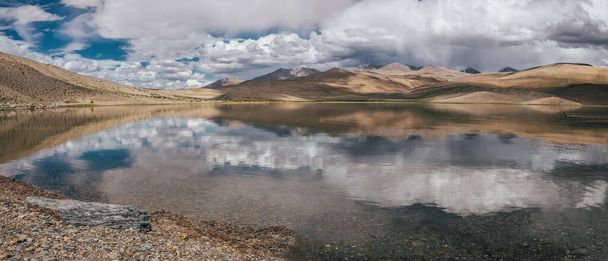 Tso Moriri Lake in Ladakh region North India - Фото, изображение