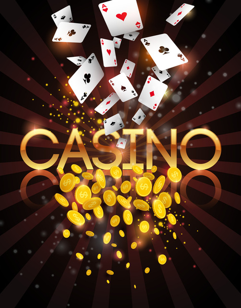 Casino abstract background - Vecteur, image