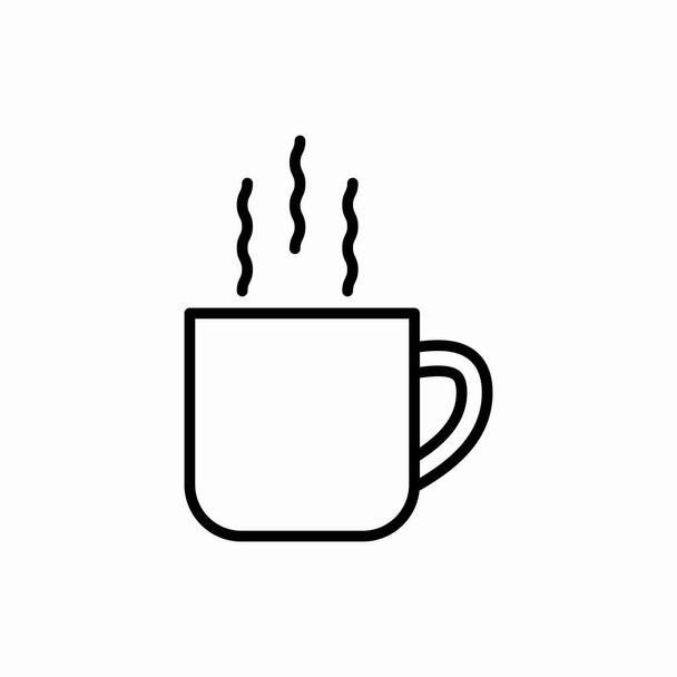 Outline tea cup icon.Tea cup vector illustration. Symbol for web and mobile - Vector, Image