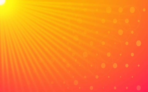 Gradiente naranja luz efecto forma fondo - Vector, Imagen