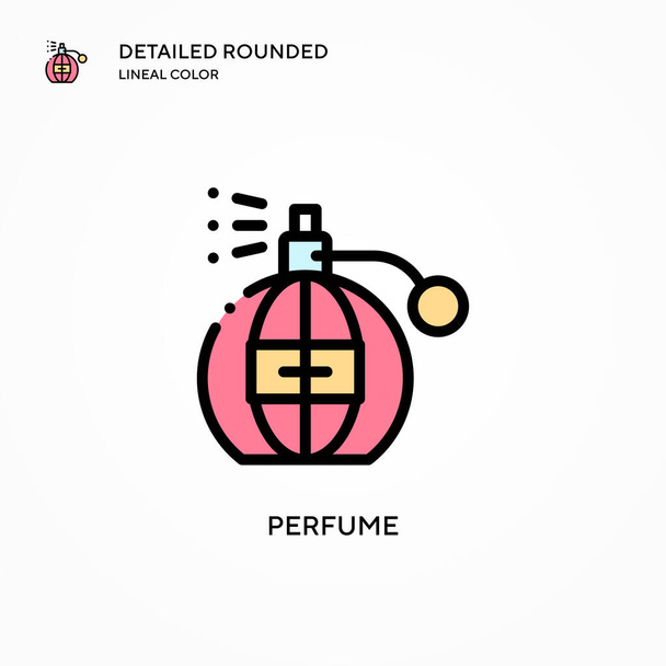 Perfume vector icon. Modern vector illustration concepts. Easy to edit and customize. - Vector, Image