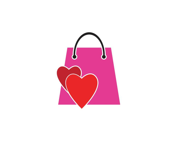 Шаблон логотипу торгової марки сумки
 - Вектор, зображення