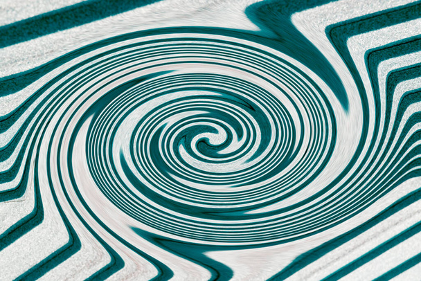 A blue-green white swirl background - Photo, Image