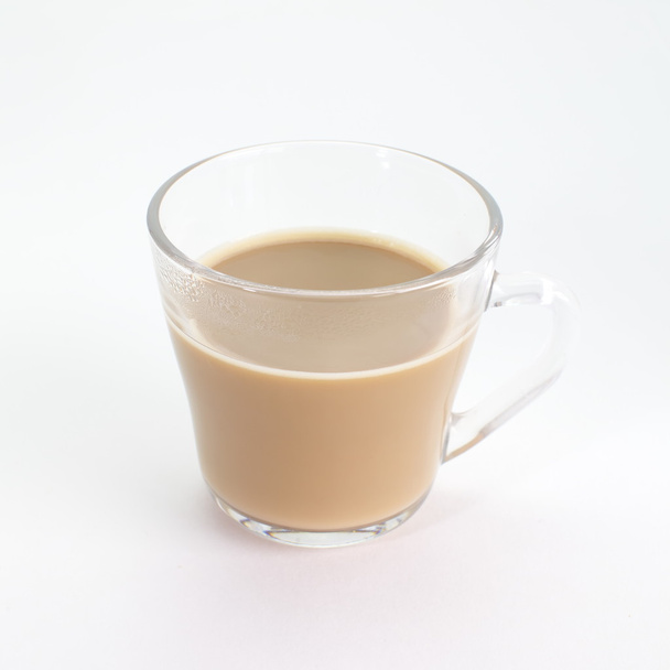 Coffee in glass cup - Foto, Imagen