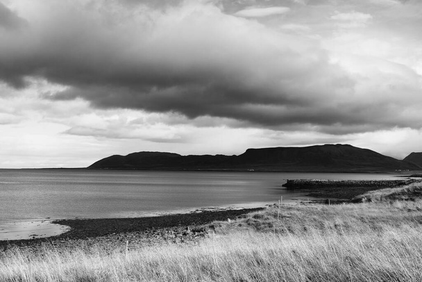 Stormachtig landschap op Snaefellsness Peninsula, IJsland, Europa - Foto, afbeelding