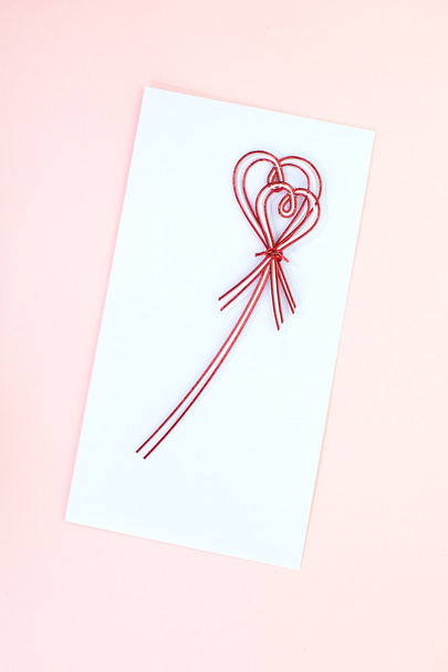 Pink ribbon bow - Foto, Bild
