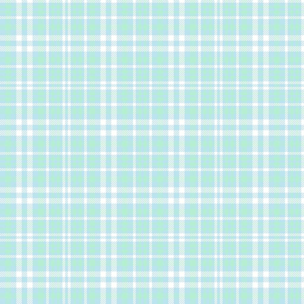 Sky Blue Glen Plaid χωρίς ραφή μοτίβο κατάλληλο για υφάσματα μόδας και γραφικά - Διάνυσμα, εικόνα