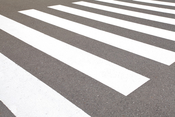 Zebra verkeer lopen manier - Foto, afbeelding
