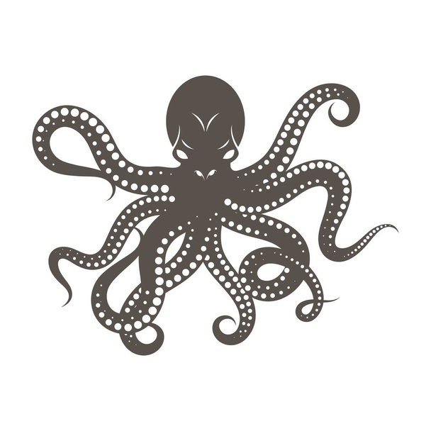 octopus vector pictogram illustratie ontwerp template - Vector, afbeelding