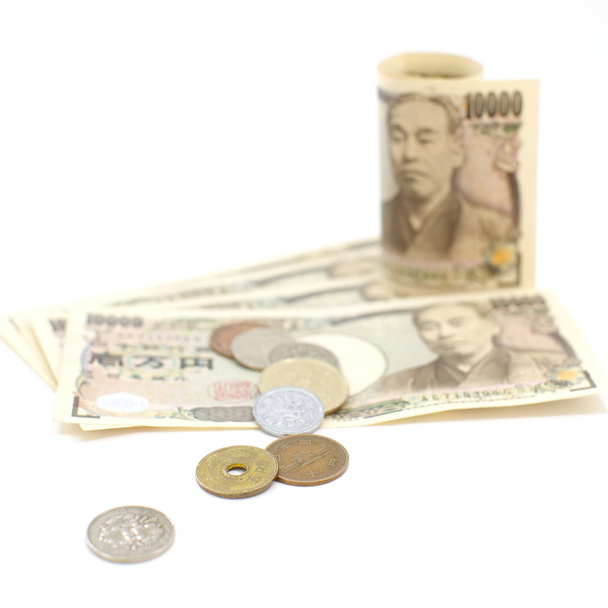 Japanse yen notities - Foto, afbeelding