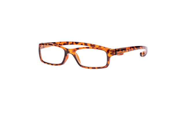 Leopard glasses in white background - Photo, Image
