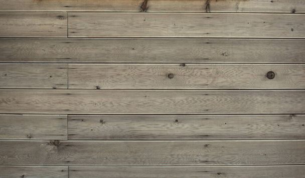 A smooth wooden plank background with natural patterns - Foto, Imagem
