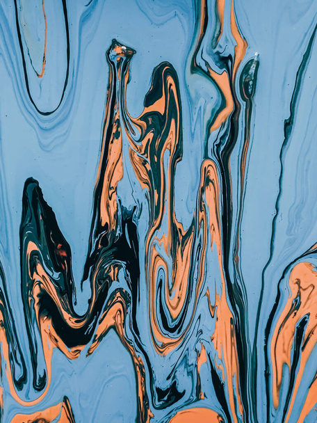 A vertical shot of liquid marble modern background - Foto, immagini