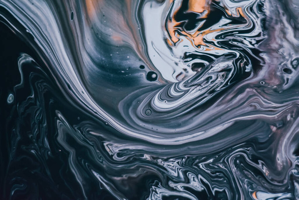 A beautiful oily painting with mixed colors - perfect for background or wallpaper - 写真・画像