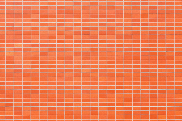 oranžová cihlová zeď - Fotografie, Obrázek