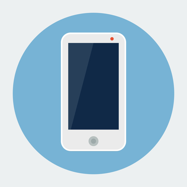 Plochá ikona Smartphone - Vektor, obrázek