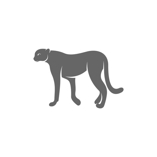 Cheetah logotipo modelo vetor ilustração - Vetor, Imagem