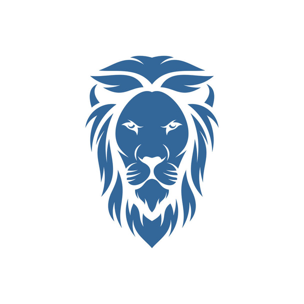 Lion logo design vector, Lion logo template, illustration - Vector, Image