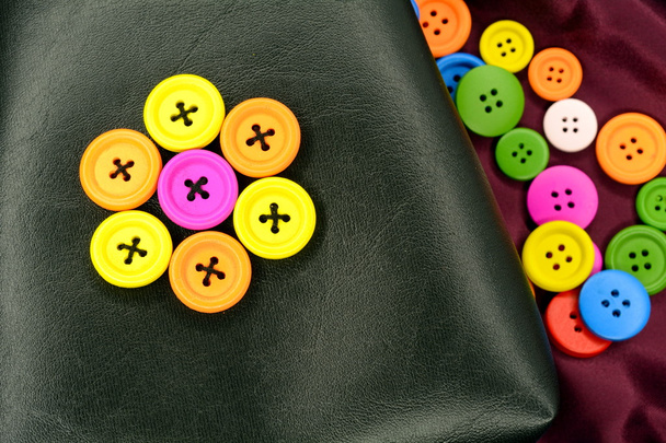 kleurrijke knoppen - Foto, afbeelding