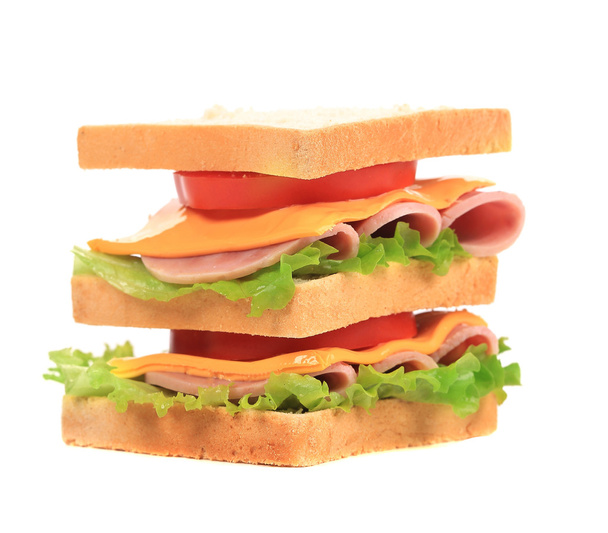 Fresh toast sandwich. - Фото, изображение