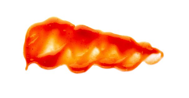 томатный соус изолирован на белом фоне. вид сверху - Фото, изображение