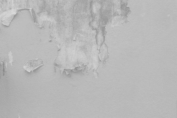 Παλιός τοίχος μπογιάς ξεφλούδισμα, γκρι χρώμα - Φωτογραφία, εικόνα