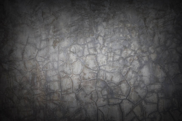 Ciemnoszary Cement Tekstura Tło, Abstrakcyjne tło, Kopiuj przestrzeń - Zdjęcie, obraz