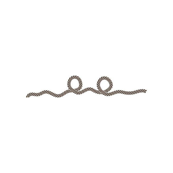 Rope vector illustration template concept design  - Vector, Image