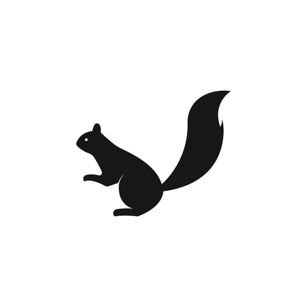 écureuil logo vecteur icône illustration design - Vecteur, image