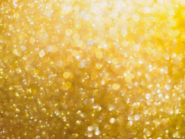 Joulu kultainen hehku bokeh valo hämärtää abstrakti tausta - Valokuva, kuva