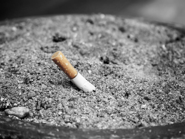 Tobacco Cigarette butt, stop smoking concept - Zdjęcie, obraz
