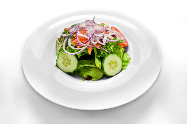 Smíšené salátové potraviny čerstvá zelenina - Fotografie, Obrázek