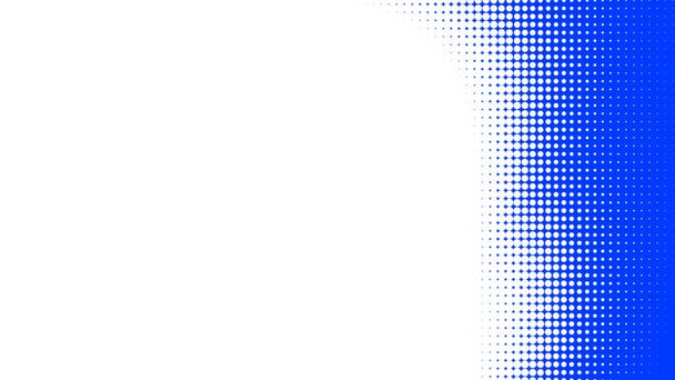 Точки напівтону біло-блакитного кольору градієнтна текстура візерунка з технологією цифрового фону. Точки поп-арту комікси з літнім тлом
.  - Фото, зображення
