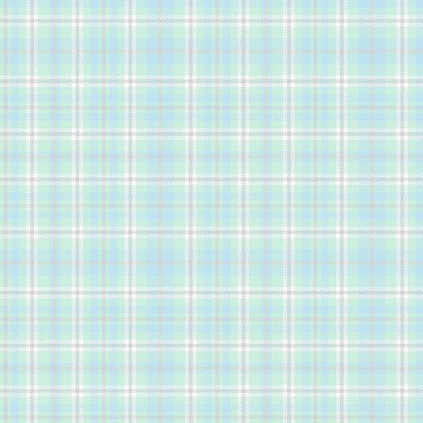 Sky Blue Glen Plaid texturált zökkenőmentes minta alkalmas divat textíliák és grafikák - Vektor, kép