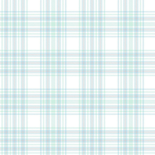 Sky Blue Glen Plaid texturált zökkenőmentes minta alkalmas divat textíliák és grafikák - Vektor, kép