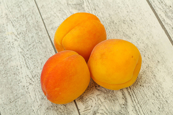 Fresh ripe sweet few apricots fruit - Photo, Image