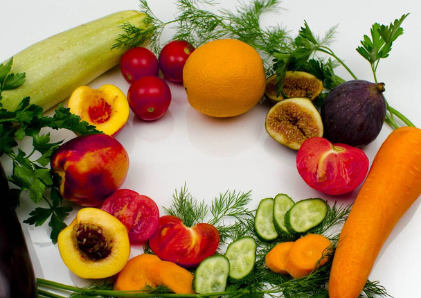 fotó az élelmiszerekről és zöldségekről - Fotó, kép